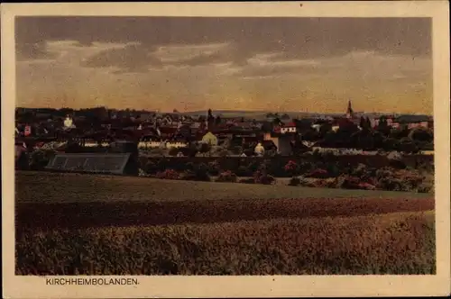 Ak Kirchheimbolanden Rheinland Pfalz, Ortsansicht 