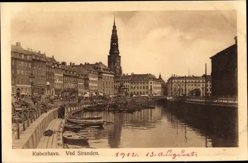 Ak København Kopenhagen Dänemark, Ved Stranden, Hafen