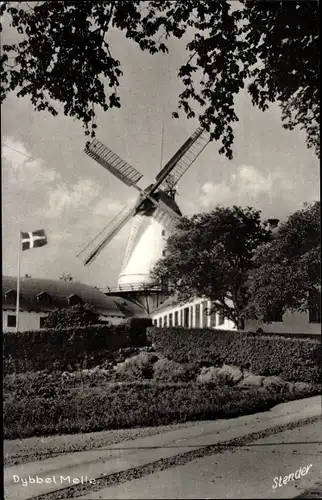 Ak Dybbøl Sønderborg Sönderborg Dänemark, Mølle, Windmühle