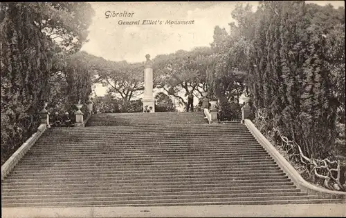 Ak Gibraltar, General Elliot's Monument