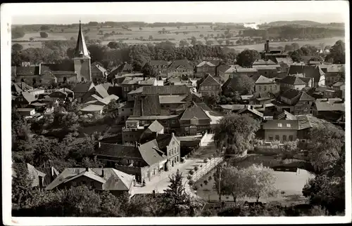 Ak Lütjenburg in Schleswig Holstein, Panoramaansicht von Ortschaft