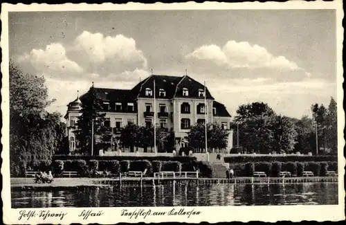 Ak Fissau Eutin in Ostholstein, Seeschloss am Kellersee