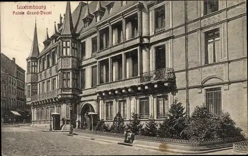 Ak Luxemburg, Palais Grand Ducal