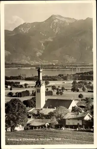 Ak Rimsting am Chiemsee, Kirche, Hochgern