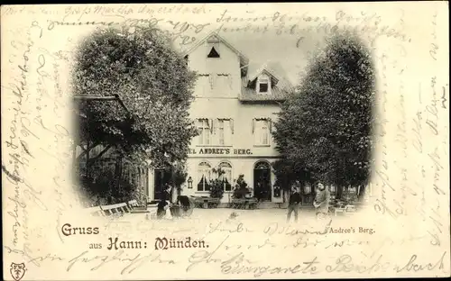 Ak Hann. Münden in Niedersachsen, Andree's Berg