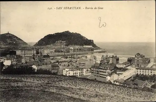 Ak San Sebastian Baskenland, Barrio de Gros