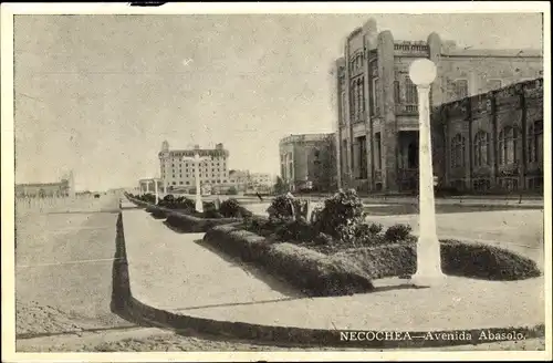 Ak Necochea Argentinien, Avenida Abasolo