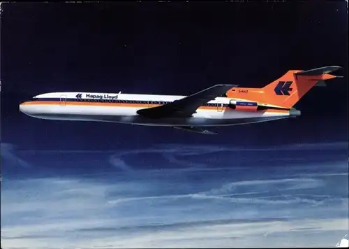 Ak Boeing Jet 727-200, Hapag Lloyd, Passagierflugzeug
