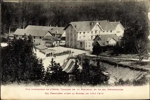 Ak Lothringen Vosges, L'Hôtel Français de la Schlucht