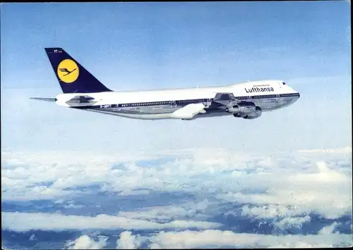 Ak Boeing B 747, Lufthansa, Passagierflugzeug