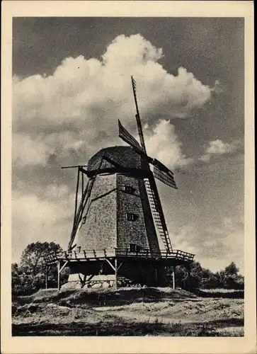 Ak Cloppenburg in Niedersachsen, Bokeler Windmühle