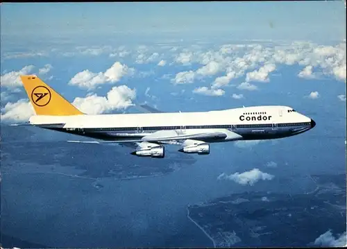 Ak Boeing 747-200 Jumbo Jet, Condor, Passagierflugzeug