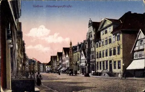 Ak Uelzen in Niedersachsen, Lüneburger Straße