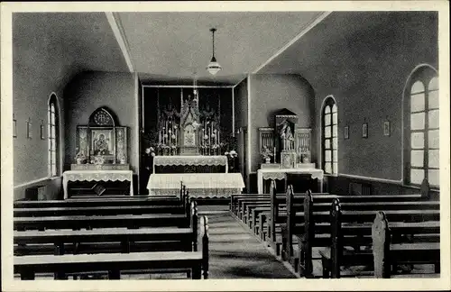 Ak Ostseebad Graal Müritz, Kirche St. Ursula, Innenansicht