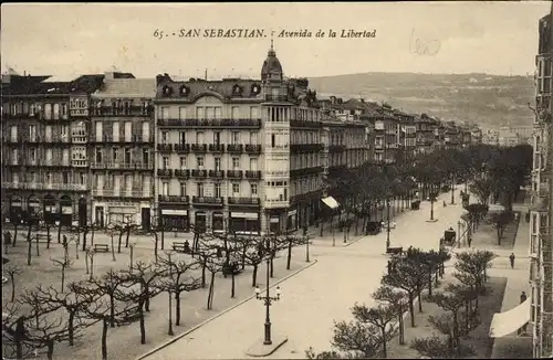 Ak San Sebastian Baskenland, Avenida de la Libertad