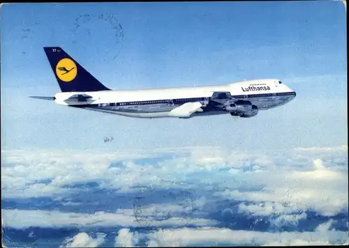 Ak Boeing B 747, Lufthansa, Passagierflugzeug