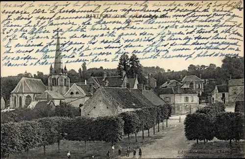Ak Rantigny Oise, Kirche, Teilansicht der Stadt