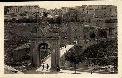 Ak Toledo Kastilien La Mancha Spanien, Puente de Alcantara