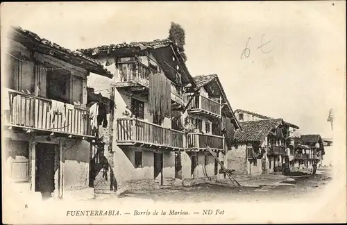 Ak Fuenterrabia Baskenland, Barrio de la Marina