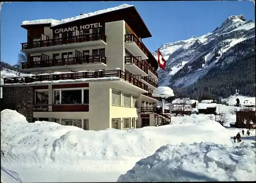 Ak Les Diablerets Ormont Dessous Kt. Waadt Schweiz, Le Grand Hôtel