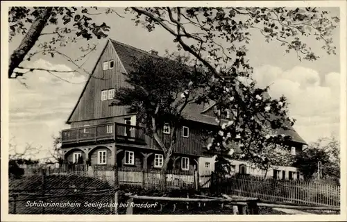 Ak Seeligstadt Großharthau Sachsen, Schülerinnenheim