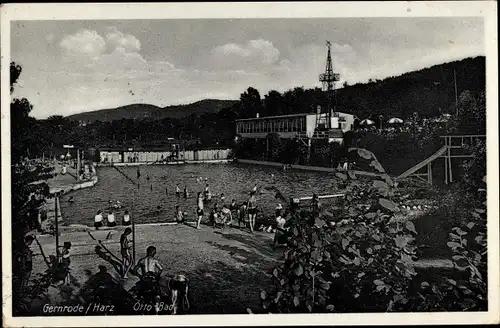 Ak Gernrode Quedlinburg im Harz, Otto Bad