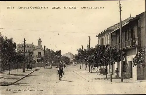 Ak Dakar Senegal, Avenue Roume, Afrique occidentale