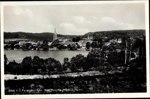 Ak Buckow in der Märkischen Schweiz, Blick v. d. Ferdinandhöhe