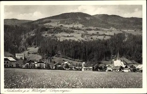 Ak Neukirchen am Großvenediger in Salzburg, Kirche, Wildkogel