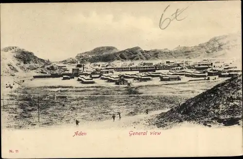 Ak Aden Jemen, general view, hills