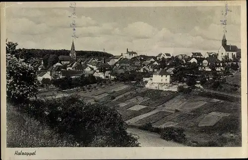 Ak Holzappel Rheinland Pfalz, Totalansicht vom Ort