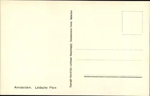 Ak Amsterdam Nordholland Niederlande, Leidsche Plein, Fliegeraufnahme