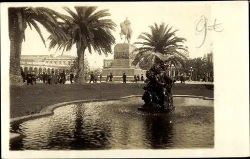 Ak Montevideo Uruguay, Plaza Independencia