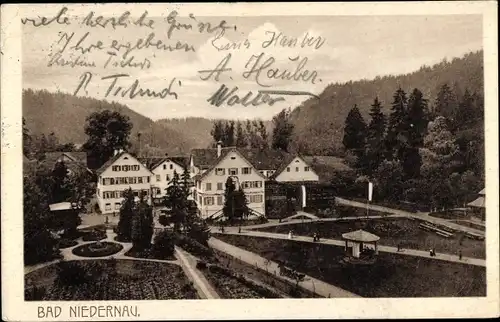 Ak Bad Niedernau Rottenburg am Neckar, Gebäude, Haus, Hof