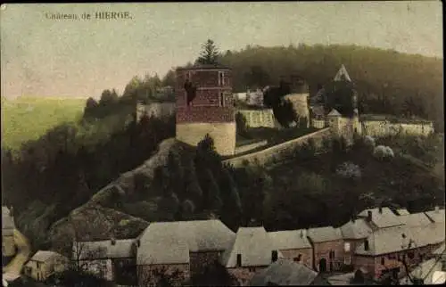 Ak Hierge Ardennes, Château