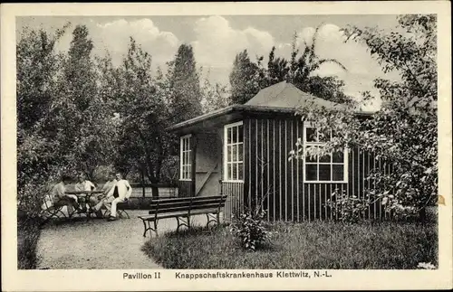 Ak Klettwitz Schipkau Brandenburg, Knappschaftskrankenhaus, Pavillon II