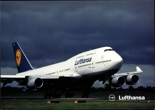Ak Lufthansa Boeing 747 400, Passagierflugzeug