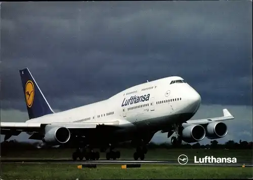 Ak Lufthansa Boeing 747 400, Passagierflugzeug