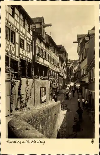 Ak Meersburg am Bodensee Baden Württemberg, Steig