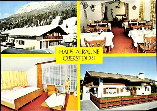 Ak Oberstdorf im Oberallgäu, Haus Alraune
