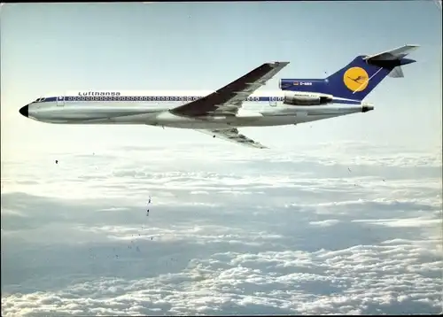 Ak Boeing 727 Europa Jet, Lufthansa, Passagierflugzeug, D-ABHI