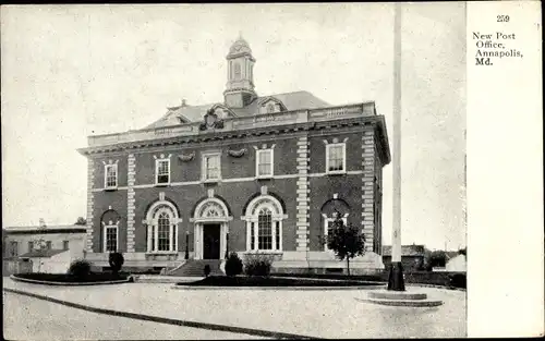 Ak Annapolis Maryland USA, New Post Office