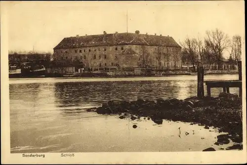 Ak Sønderborg Sonderburg Dänemark, Schloss
