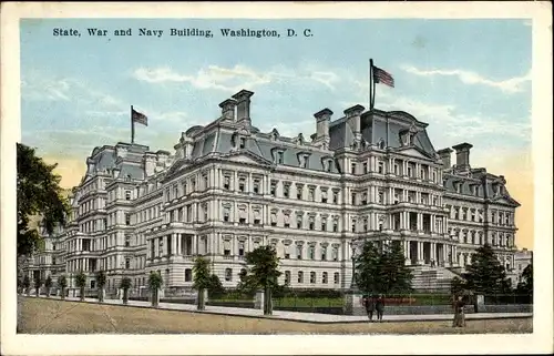 Ak Washington DC USA, State, War and Navy Building