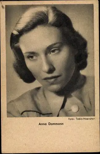 Ak Schauspielerin Anna Dammann, Portrait, Ross Verlag