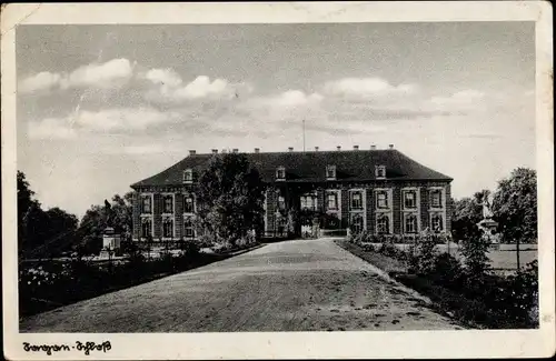 Ak Żagań Sagan Schlesien, Schloss, Zamek