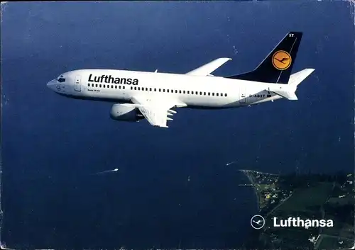 Ak Boeing 737-300, Lufthansa, Passagierflugzeug