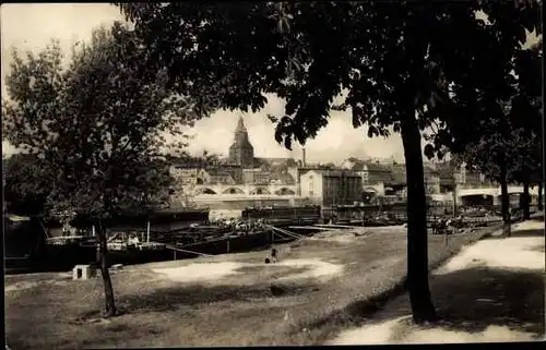 Ak Gorzów Wielkopolski Landsberg Warthe Ostbrandenburg, Ortschaft, Hafen