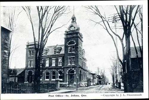 Ak Québec Kanada, Post Office, St. Johns