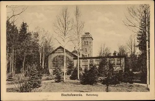 Ak Bischofswerda in Sachsen, Butterberg